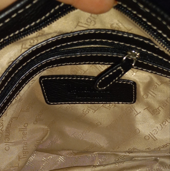 Tignanello Leather Patchwork Shoulder Bag - Picture 3 of 3